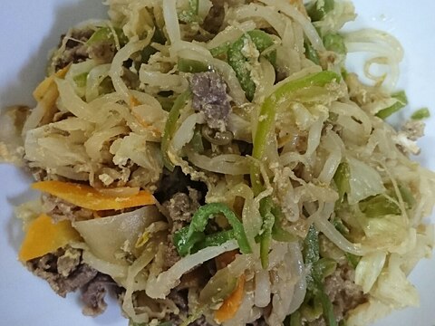 具だくさん野菜炒め